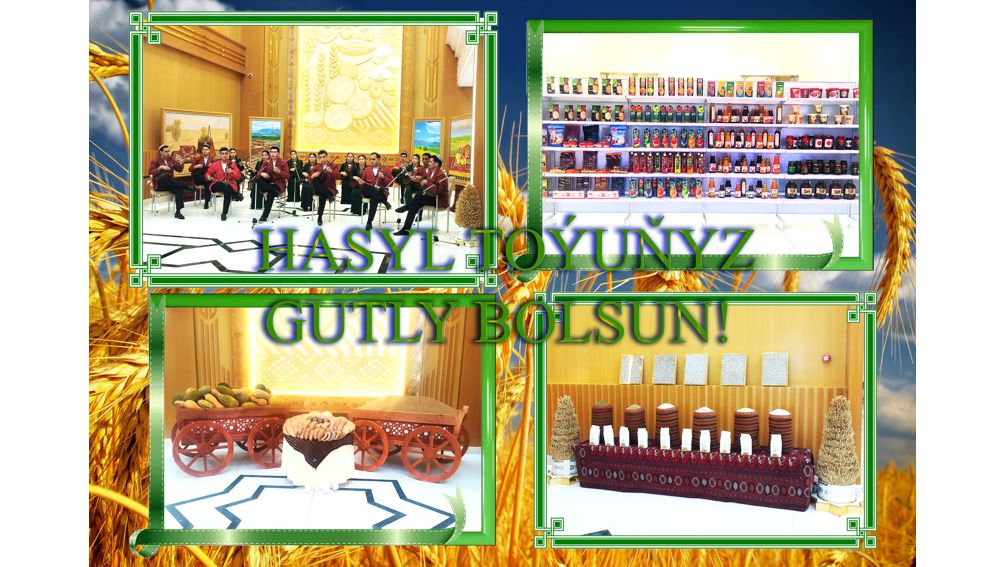 Arkadag şäheriniň Oba hojalyk toplumynda “Harmanyňyza bereket edermen babadaýhanlar” atly aýdym-sazly baýramçylyk dabarasy geçirildi.